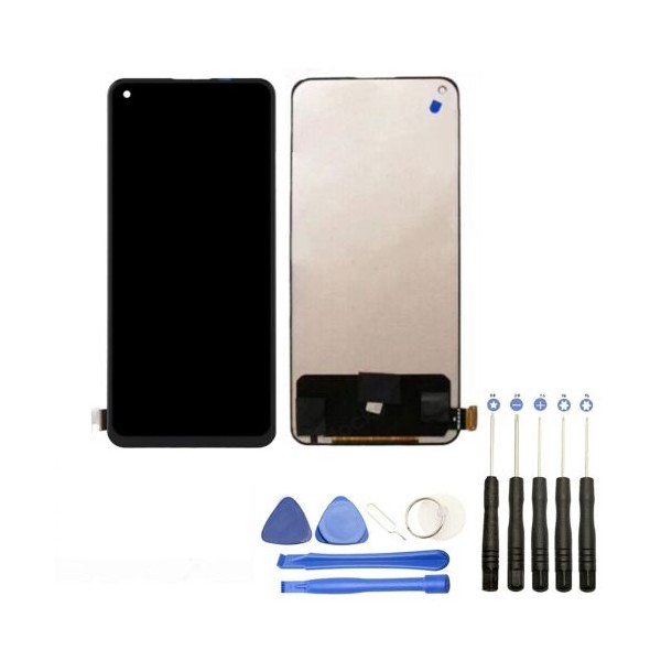 Ecran LCD + vitre tactile pour Oppo Reno6 5G CPH2251 Noir + outils
