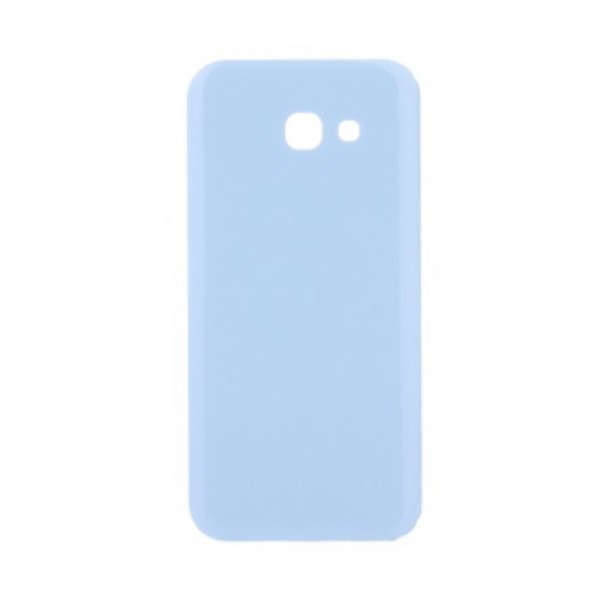 Vitre arrière (cache batterie) avec Adhésif pour Samsung Galaxy A3 2017 Bleu