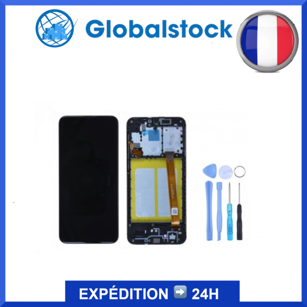 Écran Samsung Galaxy A20E (A202F) LCD + vitre tactile - kit outils complet avec outils