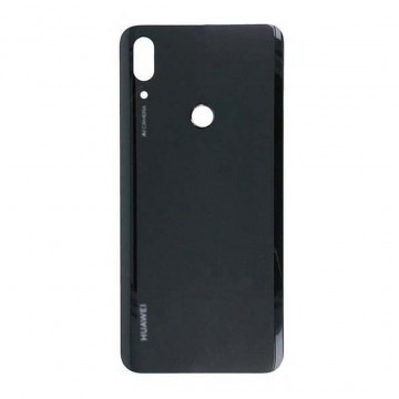 Vitre arrière (cache batterie) pour Huawei P Smart Plus Noir + Logo