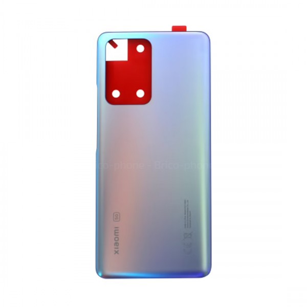 Vitre arrière ( Cache batterie) avec adhésive pour Xiaomi mi 11T Pro/mi 11T Bleu