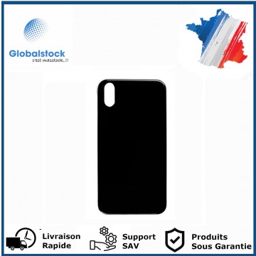 Vitre arrière iPhone X Noir - Envoi gratuit 24h