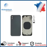 Chassis arrière pour IPhone XS Noir Nu