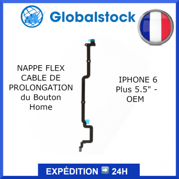 Nappe bouton iPhone 6 Plus - Envoi gratuit 24h