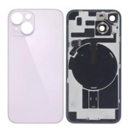 Vitre Arrière pour iPhone 14 Plus Violet avec Support et NFC