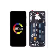 Ecran LCD + Vitre tactile sur chassis pour Oneplus 6T + Outils