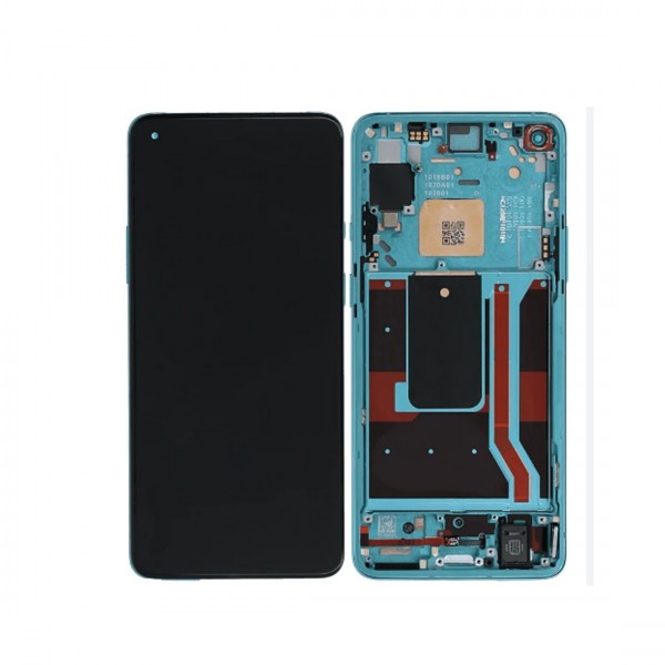 Écran Oneplus 8T Aigue-Marine LCD + vitre tactile - kit outils complet avec outils