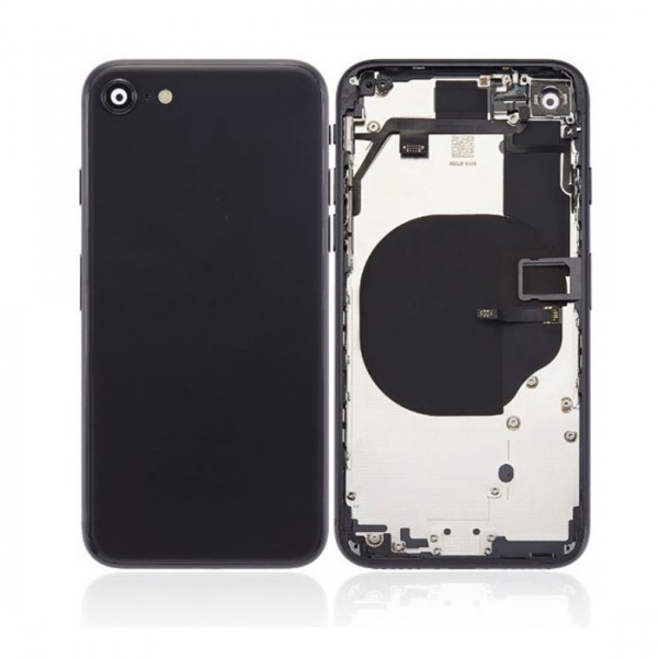 Chassis Arrière complet pour iPhone SE (2020) Noir