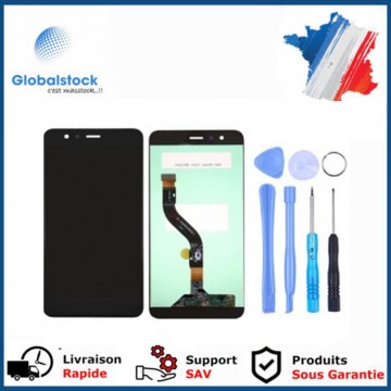 Ecran LCD + Vitre tactile pour Huawei P10 Lite Noir + Outils
