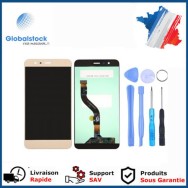 Ecran LCD + Vitre tactile pour Huawei P10 Lite Or + Outils