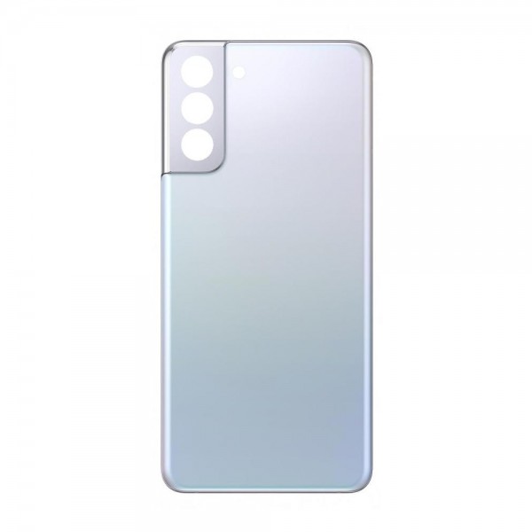 Vitre arrière pour Samsung Galaxy S21 plus argent