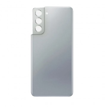 Vitre arrière pour Samsung Galaxy S21 argent