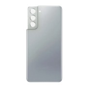 Vitre arrière pour Samsung Galaxy S21 argent