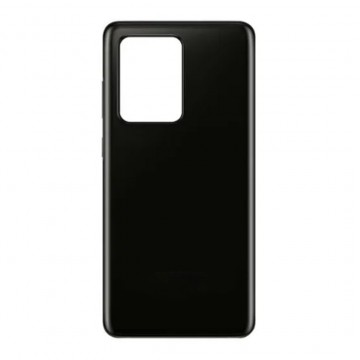 Vitre arrière galaxy s20 ultra noir logo + ce