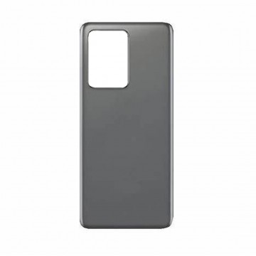 Vitre arrière galaxy s20 ultra gris logo + ce