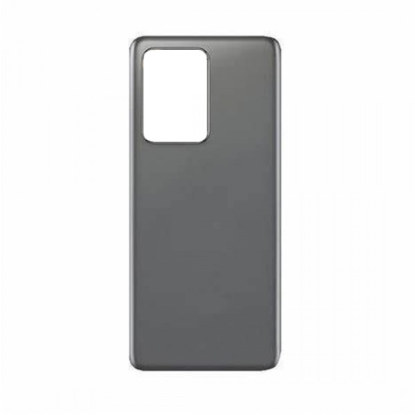Vitre arrière galaxy s20 ultra gris logo + ce