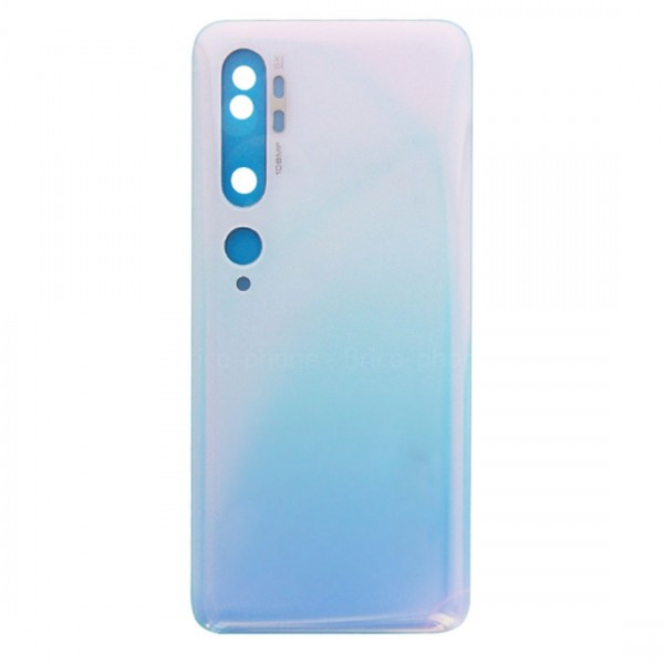 Vitre arrière ( Cache batterie) pour XIAOMI Mi Note 10/10 pro Blanc