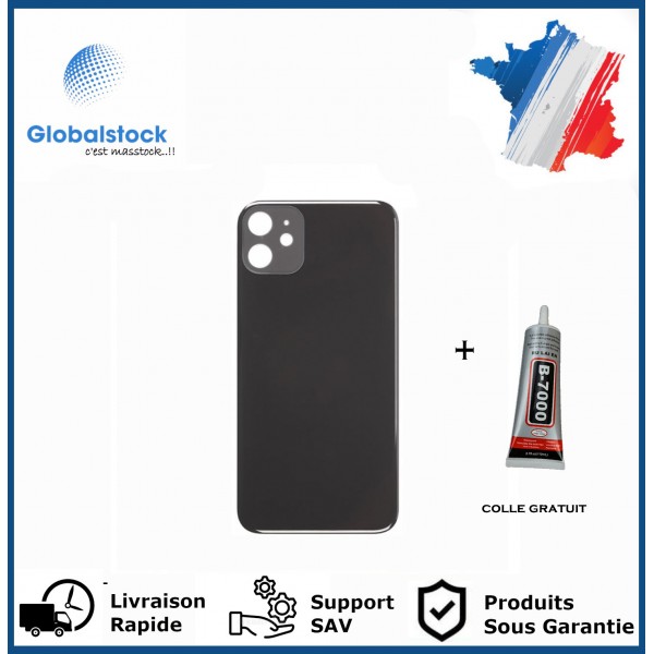 Vitre arrière iPhone 11 noir