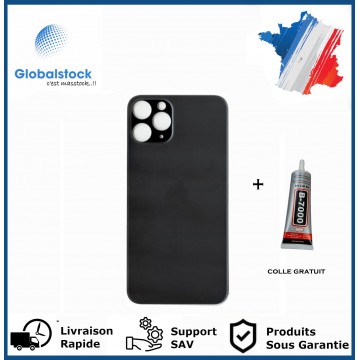 Vitre arrière iPhone 11 pro noir