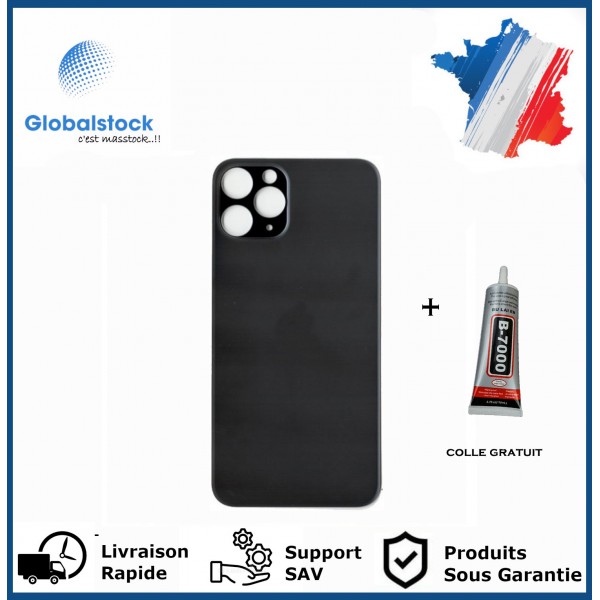Vitre arrière iPhone 11 pro noir