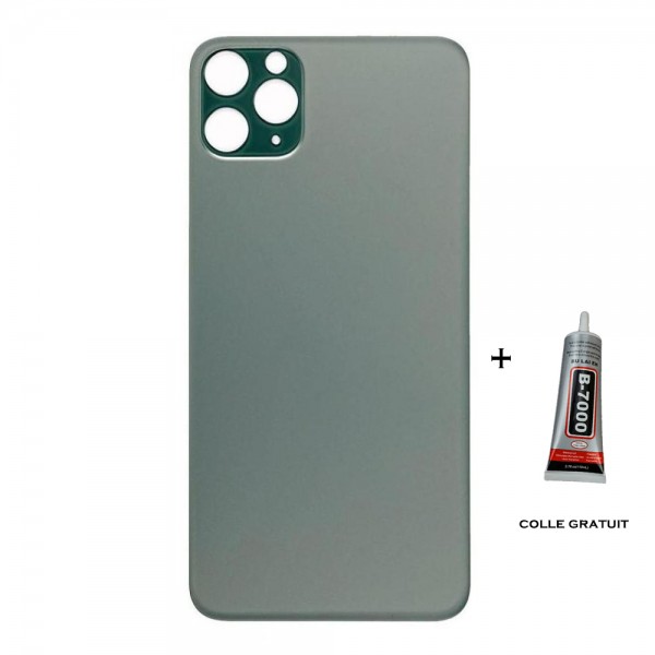 Vitre arrière iPhone 11 Pro Max vert