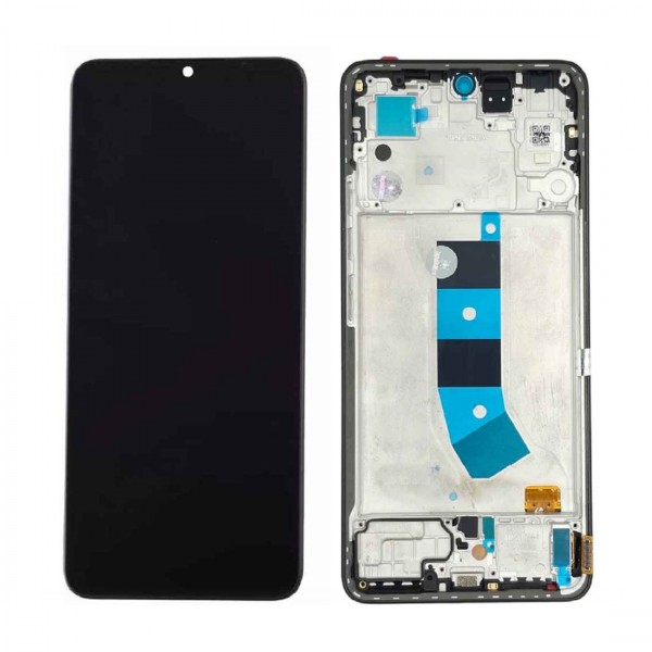 Ecran LCD + Vitre tactile avec châssis pour Xiaomi Redmi note 13 4G + outils