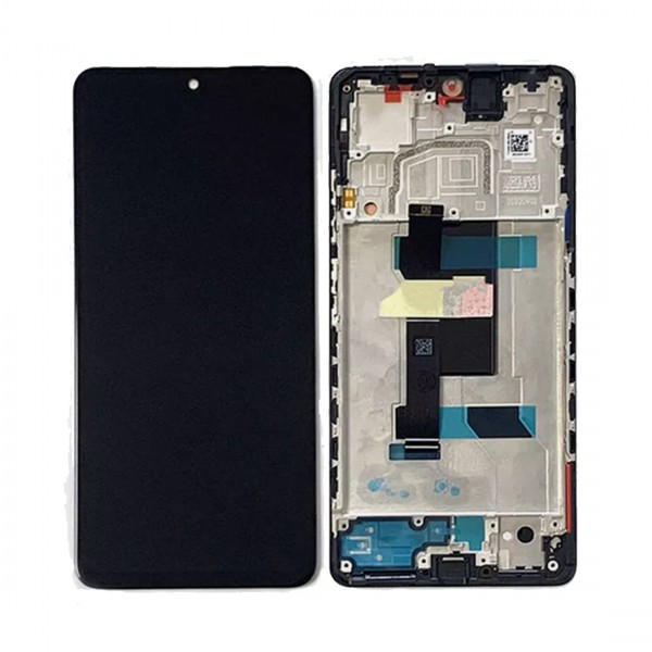 Ecran LCD + Vitre tactile avec châssis pour Xiaomi Redmi note 12 Pro 5G + Outils