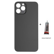 Vitre arrière galaxy s10 noir logo + ce