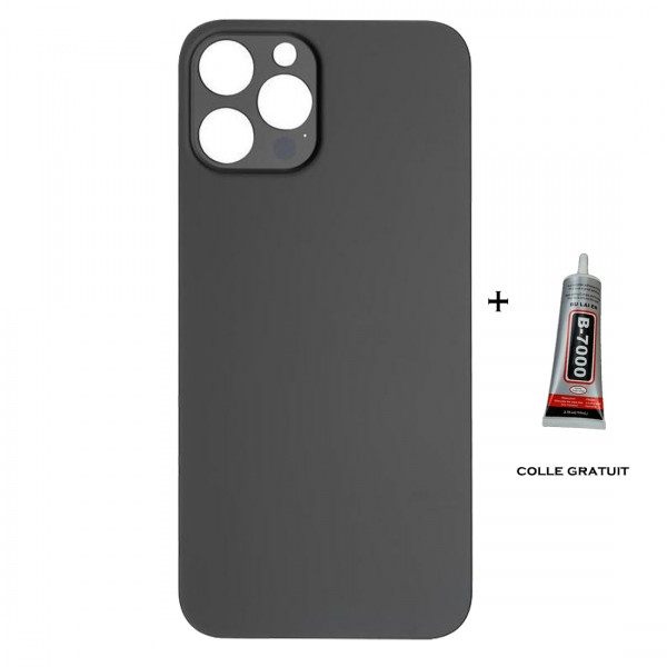 Vitre arrière galaxy s10 noir logo + ce