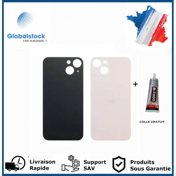 Vitre arrière iPhone 13 Mini Rose - Envoi gratuit 24h
