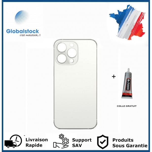 Vitre arrière iPhone 13 Pro Blanc - Envoi gratuit 24h
