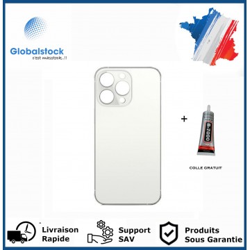 Vitre arrière iPhone 13 Pro Max Blanc - Envoi gratuit 24h