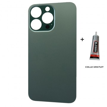 Vitre arrière iPhone 13 Pro Max Vert - Envoi gratuit 24h