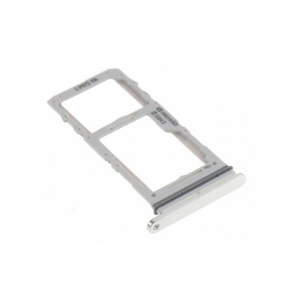 Tiroir double SIM + SD pour Samsung Galaxy Note 10 Lite Argent Stellaire (N770)