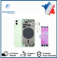 Chassis arrière pour IPhone 12 Mini Vert Nu