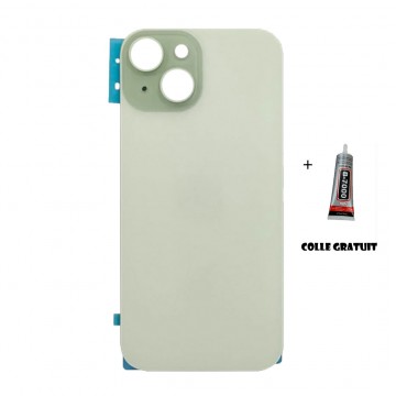 Vitre arrière iPhone 15 Vert - Envoi gratuit 24h
