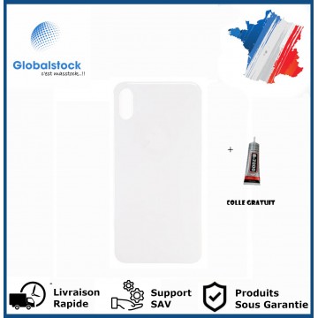 Vitre arrière iPhone XS Blanc - Envoi gratuit 24h