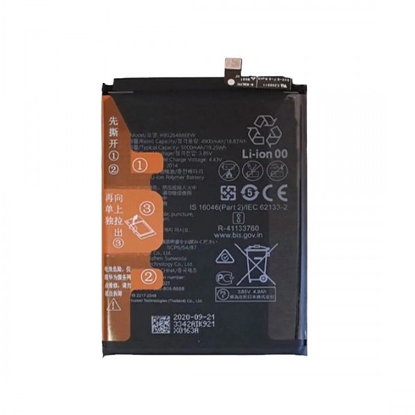Batterie Honor 10X Lite / Huawei P Smart 2021 HB526488EEW - Qualité premium, envoi rapide