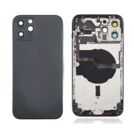 Châssis Arrière Complet pour iPhone 12 Pro Max - Noir