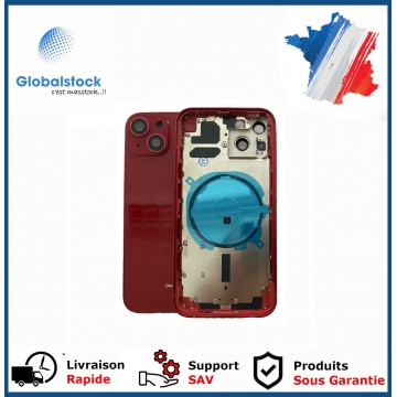 Chassis arrière pour IPhone 13 Rouge Nu