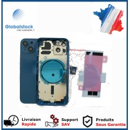 Chassis arrière pour IPhone 13 Bleu Nu