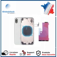 Chassis arrière pour IPhone X Blanc Nu
