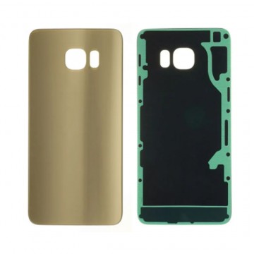 Vitre arrière galaxy s6 edge plus or logo + ce
