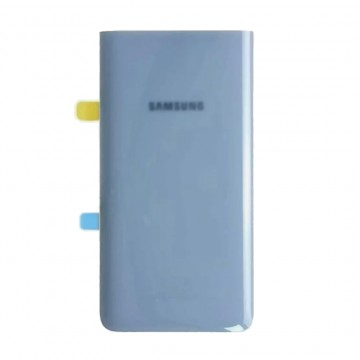 Vitre arrière Samsung Galaxy A80 Bleu - Envoi gratuit 24h