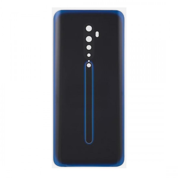 Vitre arrière (cache batterie) avec Adhésif pour Oppo Reno2 Noir