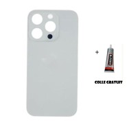 Vitre arrière iPhone 14 Pro Max Blanc - Envoi gratuit 24h