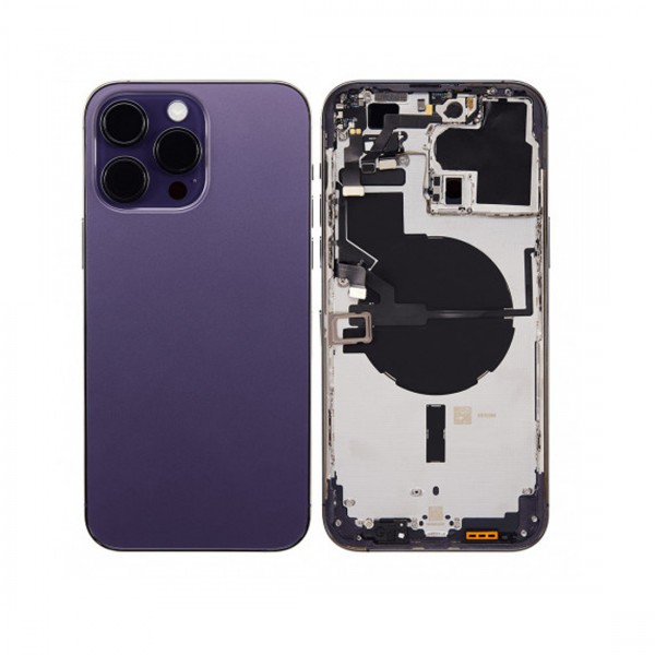 Châssis arrière complet pour iPhone 14 Pro violet