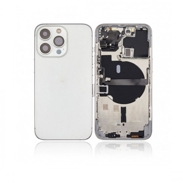 Châssis arrière Complet pour iPhone 14 Pro Blanc