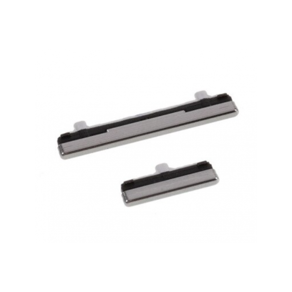 Pack boutons volume / power pour Samsung Galaxy Note 10 / Note 10+ Argent Stellaire