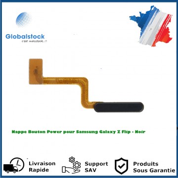 Nappe Bouton Power pour Samsung Galaxy Z Flip - Noir
